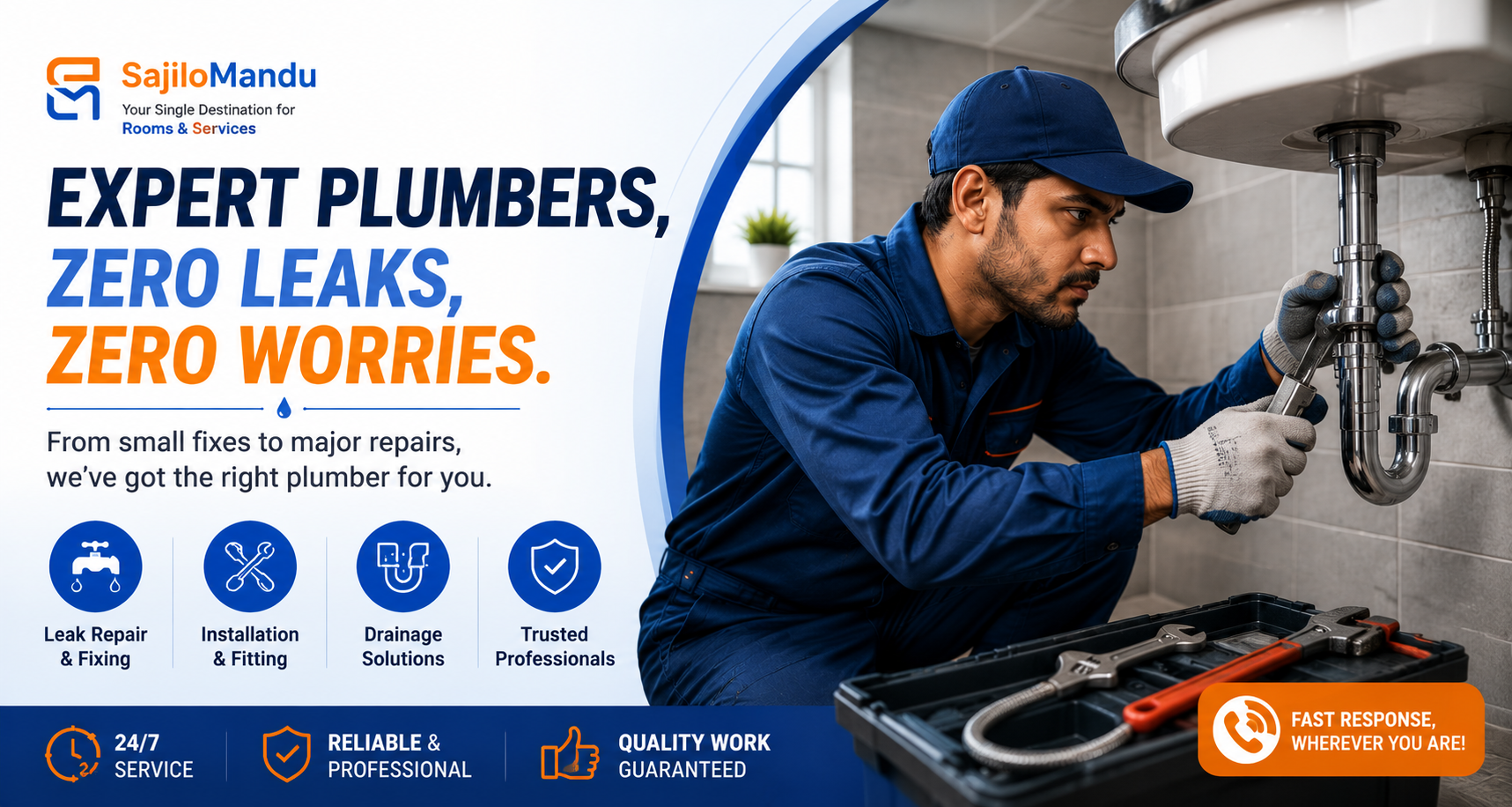 Plumbing Problems Can Happen Anytime. Here's a Smarter Way to Find Help